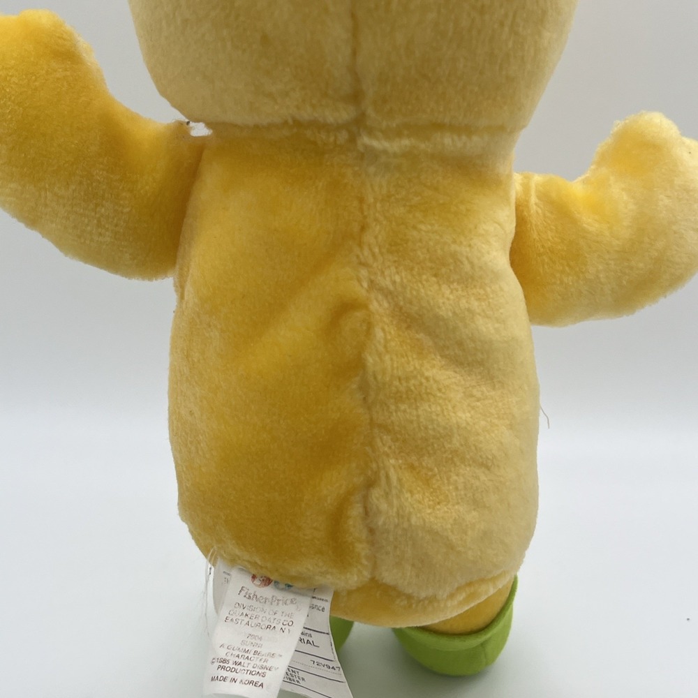 Disneys Gummi Bears Sunni Plush Stuffed Animal Doll Toy Girl 1985 Vintage #7004 - Picture 7 of 14